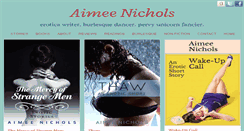 Desktop Screenshot of aimee-nichols.com